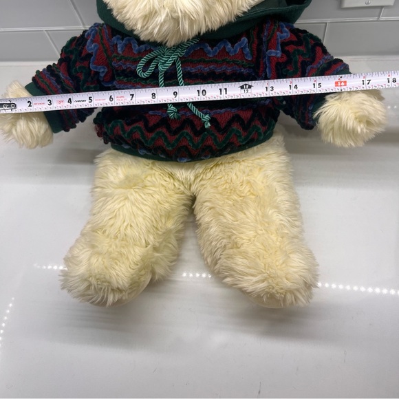 Dan Dee Collectors Choice Cuddly Teddy Bear Plush Medium 20” in Knitted Sweater - Picture 7 of 10